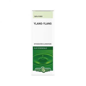 Erba Vita Essential Oil Ylang Ylang Fluidifying Supplement 10 ml