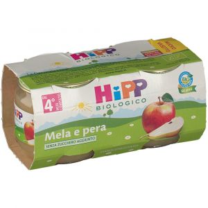 Hipp Organic Homogenized Apple And Pear 2 x 80 g