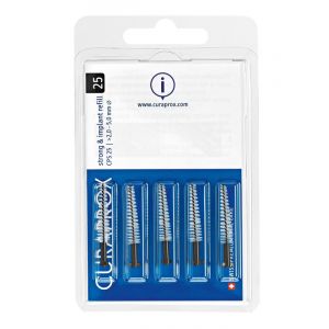 Curaprox Cps 505 Implant Refill 5 Brushes Black