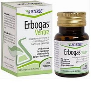 Selerbe Erbogas Belly Food Supplement 100 Tablets
