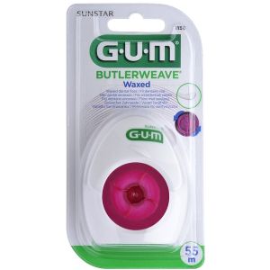 Gum butlerweave waxed dental floss 55 yards