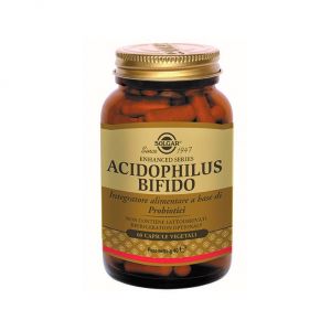 Solgar Acidophilus Bifido Probiotic supplement 60 capsules