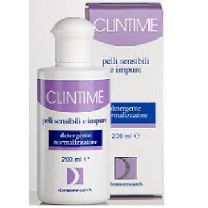 Clintime normalizing liquid cleanser for oily skin 200 ml