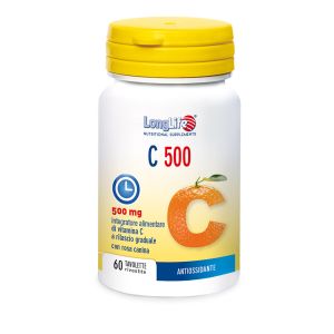 LongLife C500 Vitamin Supplement 60 Tablets Delayed Release