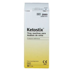 Ketostix Ketonuria Urine Measurement Strips 50 pieces