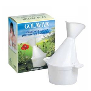 Golaviva Steam Inhaler For Inhalation With Boiling Water