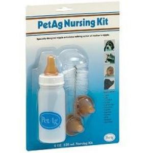 Nursing Kit 120ml Bottle For Animals + Teats Of Var