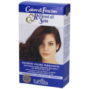 Euphidra Shampoo Colore Permanente Tintura N°43 Colore Castano Scuro 120ml