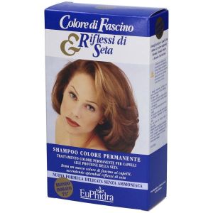 Euphidra Shampoo Colore Permanente Tintura N°57 Colore Biondo Dorato 120ml