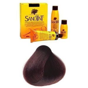 Sanotint hair dye color 8 mahogany brown