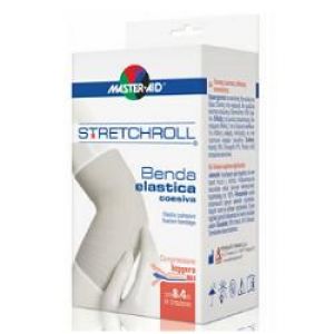 Stretchroll Self-blocking Elastic Bandage For Light Support cm 6x4m