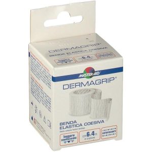 Dermagrip Benda Elastica Autobloccante per Bendaggi Compressivi Cm 6x4m