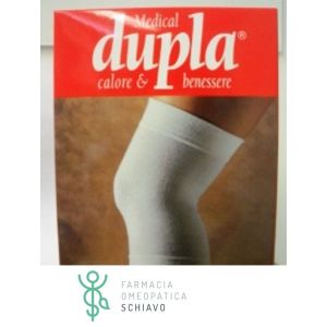Dupla Thermal Knee Pad White Color Medium Size