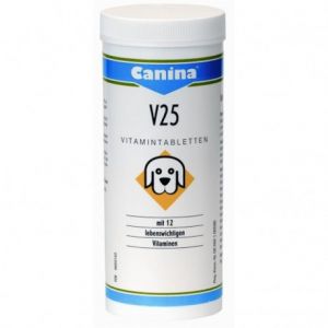 Canina V25 Vitamin Supplement for Dogs 30 Tablets