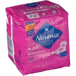 Nuvenia ultra normal pads with ultra thin wings 14 pieces