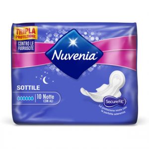 Pad goodnight+ thin with wings nuvenia 10 pads