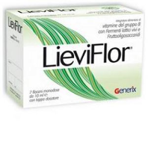 LieviFlor Lactic Ferments Intestinal Wellness Supplement 7 Vials