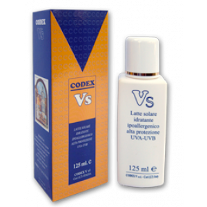 Codex vs latte solare idratante e protettiva 125 ml