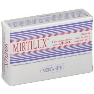 Mirtilux Food Supplement 20 Capsules