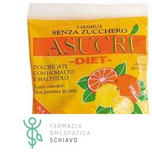 Sella Asucri-diet Sugar Free Candies Orange Lemon Flavor 40g