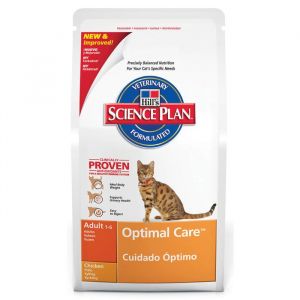 Hill's Science Plan Feline Adult Optimal Care With Chicken 2kg
