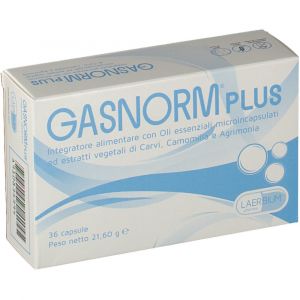 Gasnorm Plus Food Supplement 36 Capsules Of 23.4 Grams