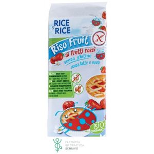 Rice&Rice Riso Fruit Snack With Red Fruits Gluten Free 6x33 g