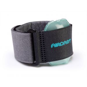 Aircast Armband Pneumatic Armband for Epicondylitis Black