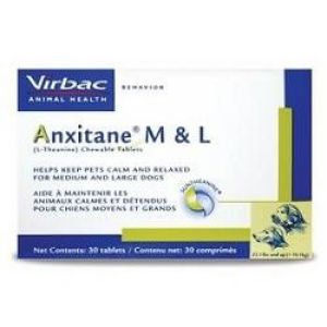 Anxitane M/l Nutritional Supplement Box 30 Palatable Tablets