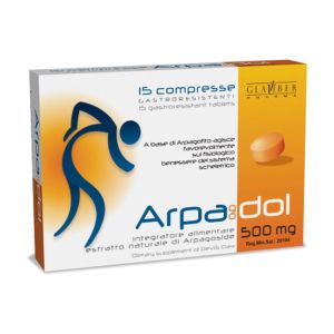 Glauber Pharma Arpadol Food Supplement 15 Tablets