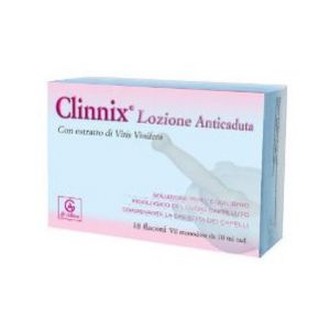 Clinnix anti-hair loss lotion 18 vials of 10 ml
