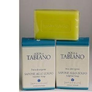 Aqua di tabiano sapone zolfo detergente pelle grassa 100 g