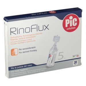 Rinoflux Physiological Aerosol Therapy Solution 20 Bottles