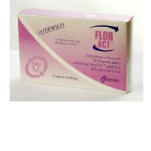Flor Act Supplement Lactic Ferments 12Capsules