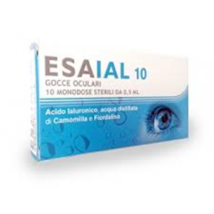Esaial 30 Gocce Oculari 30 Fiale Monodose 0,5ml