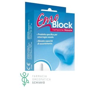 Emoblock Nasal Buffer For Bleeding 1 Piece