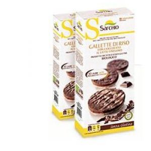 Sarchio Rice Cakes With Milk Chocolate 100 g