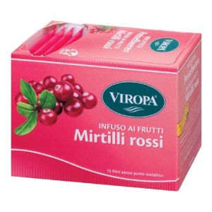 Viropa Mirtilli Rossi Infuso Ai Frutti 15 Bustine i Filtro