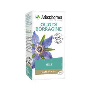 Arkocapsule Bio Borage Oil Skin Supplement 60 Capsules