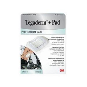 Tegaderm + Pad Plaster with Buffer 5x7 cm 5 Pieces