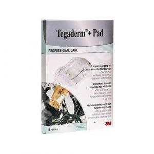 Tegaderm + Pad Plaster with Buffer 9x10 cm 5 Pieces