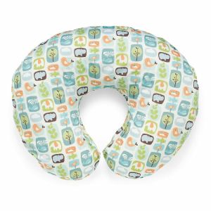 Chicco Boppy Cuscino Allattamento In Fodera di Cotone Colore Wild Flowers