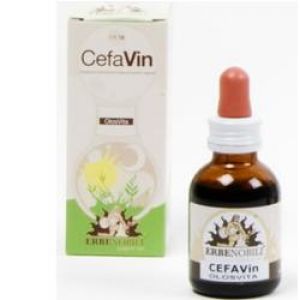 Erbenobili Cefavin Drops Headache Muscle Tension Natural Remedy 50ml