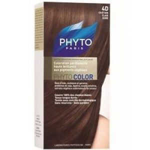 Phyto phytocolor permanent coloring color 4d light golden brown