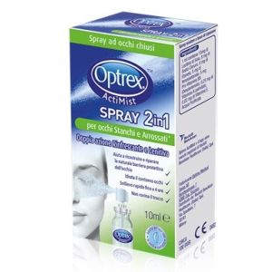 Optrex Actimist 2in1 Eye Spray Tired And Red Eyes