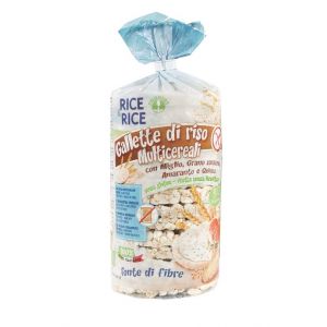 Rice&Rice Organic Multigrain Rice Cakes Gluten Free 100 g