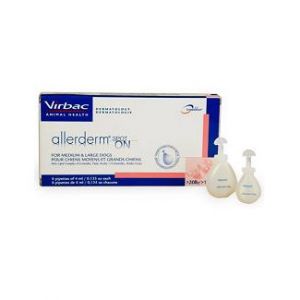 Virbac Allerderm Spot-On Skin Treatment 6 Pipettes 2 Ml