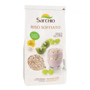 Sarchio Puffed Rice Organic Product Gluten Free 200g