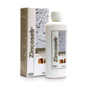 Zincoseb Soothing Sebum Rebalancing Shampoo for Dogs and Cats 250ml