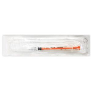 Pic Insumed Insulin Syringe Size G27 1/2 1ml 1 Piece